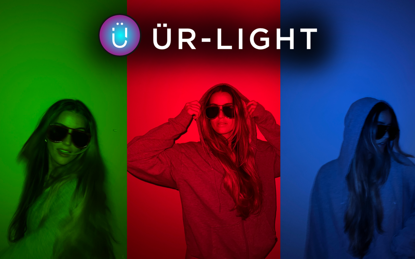 ÜR-LIGHT 8 Color Variety Pack - Change Phone Flashlight Color - Colored Flash Photography