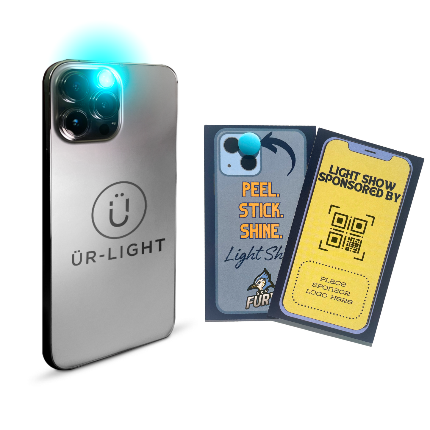 ÜR-LIGHT Samples - Change Phone Flashlight Color - Phone Light Shows